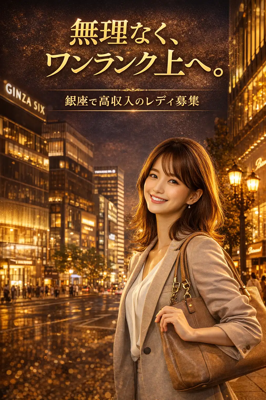銀座デリヘル求人｜無理なく、ワンランク上へ。銀座で高収入を目指せる求人案内