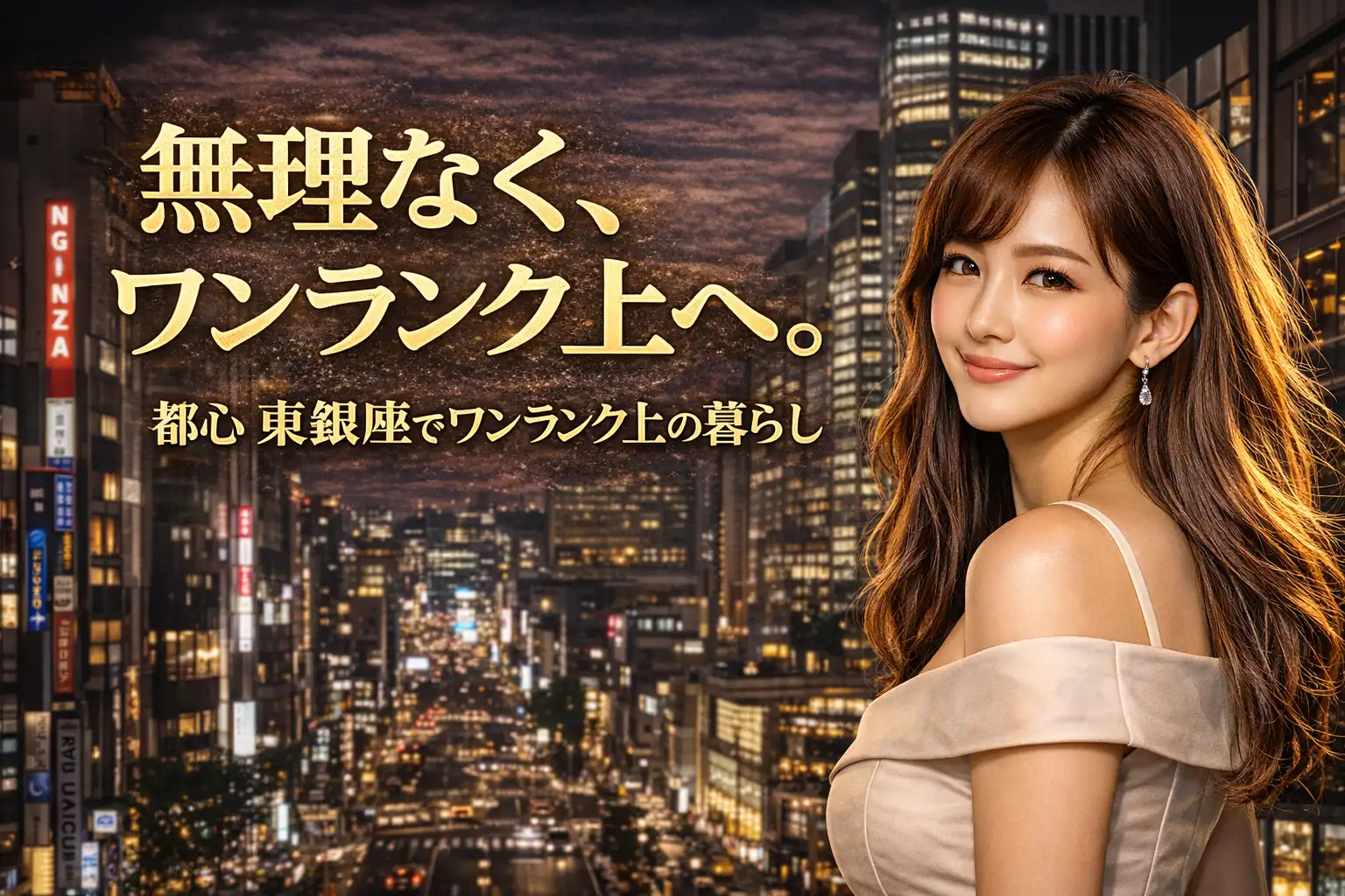 東銀座デリヘル求人｜無理なく、ワンランク上へ。都心・東銀座で短時間高収入の求人案内