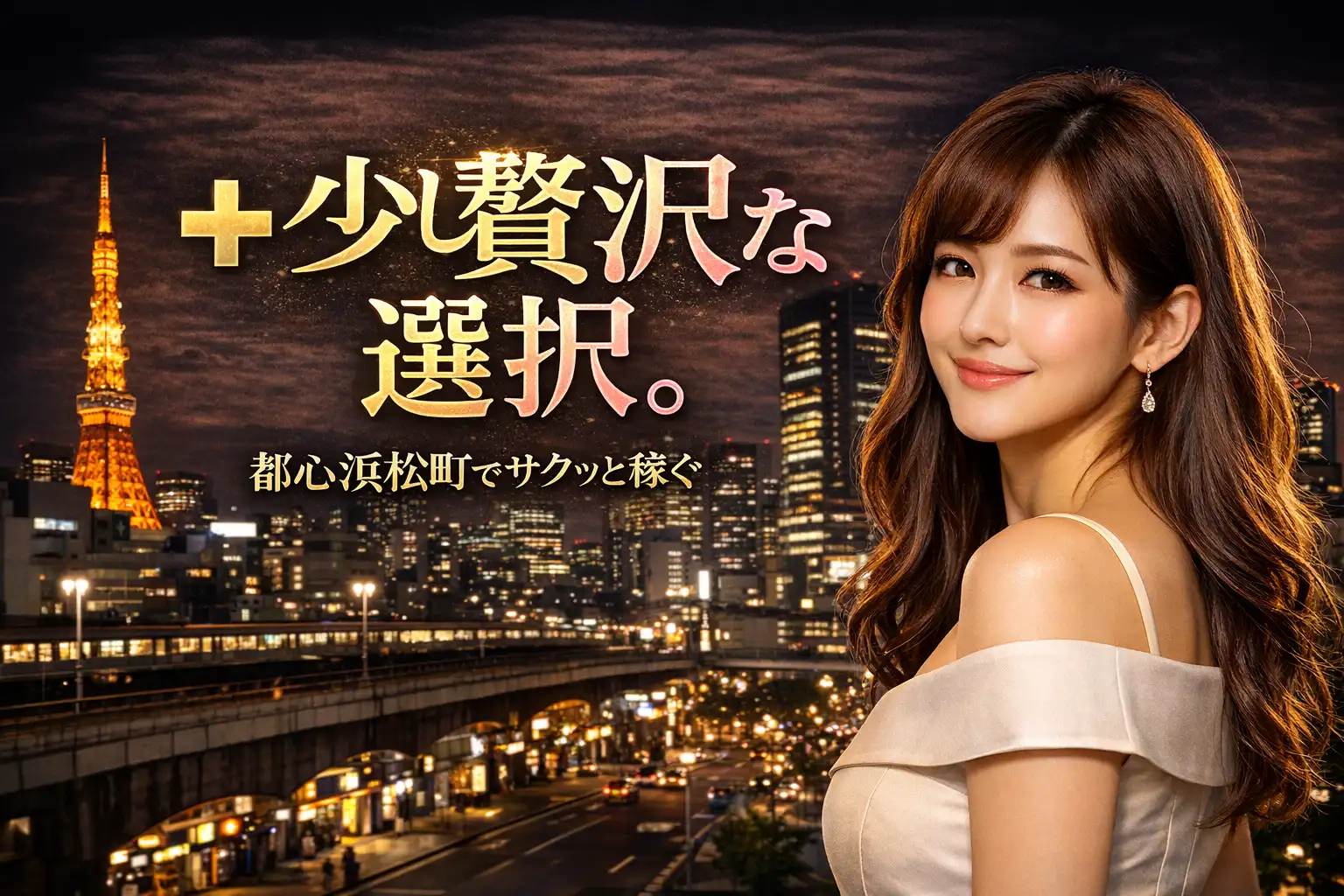 浜松町デリヘル求人｜＋少し贅沢な選択。都心・浜松町で短時間高収入の求人案内