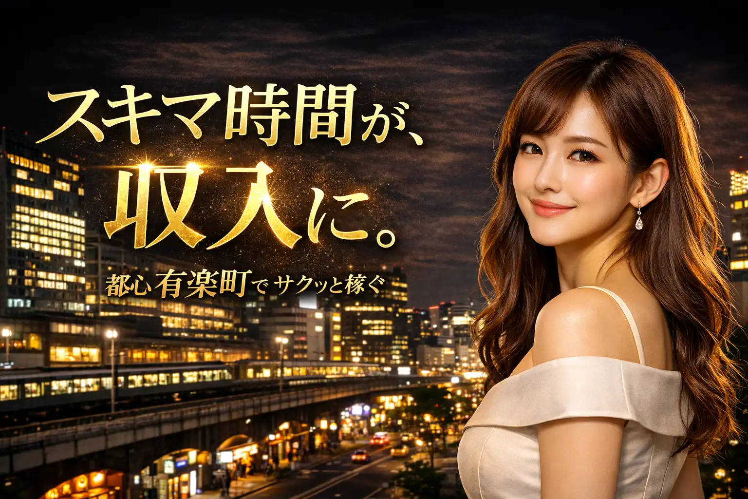 有楽町デリヘル求人｜スキマ時間が収入に。都心・有楽町で短時間高収入の求人案内